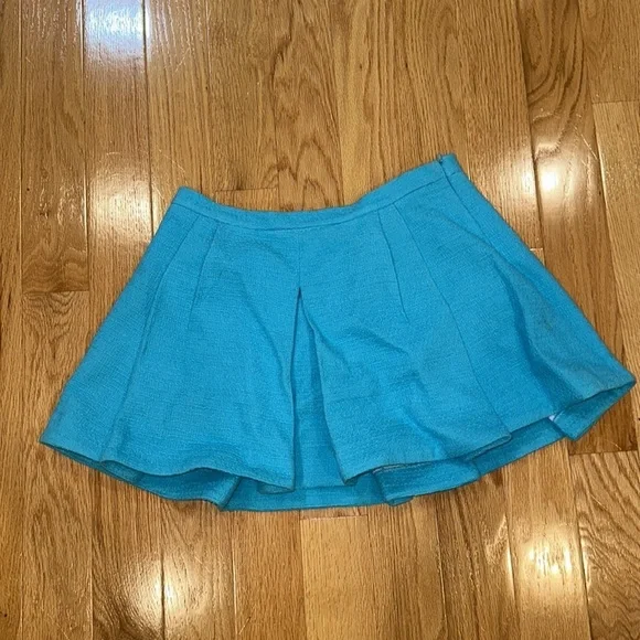 Zara Aqua Pleaded Skort - Picture 2 of 3